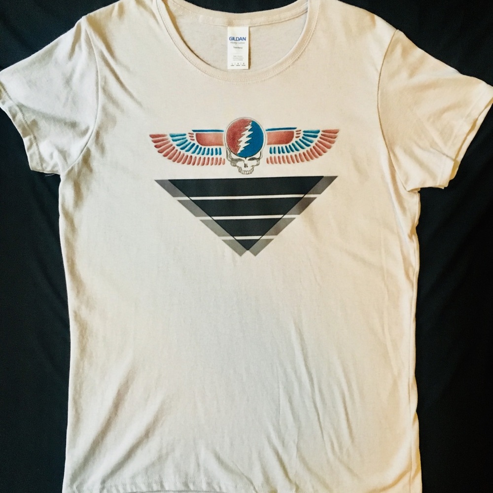 Women’s Hand made Grateful Dead inspired T-Shirt